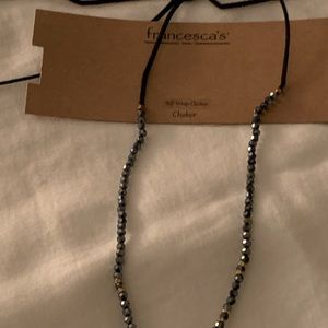 Self-wrap choker by Francesca’s